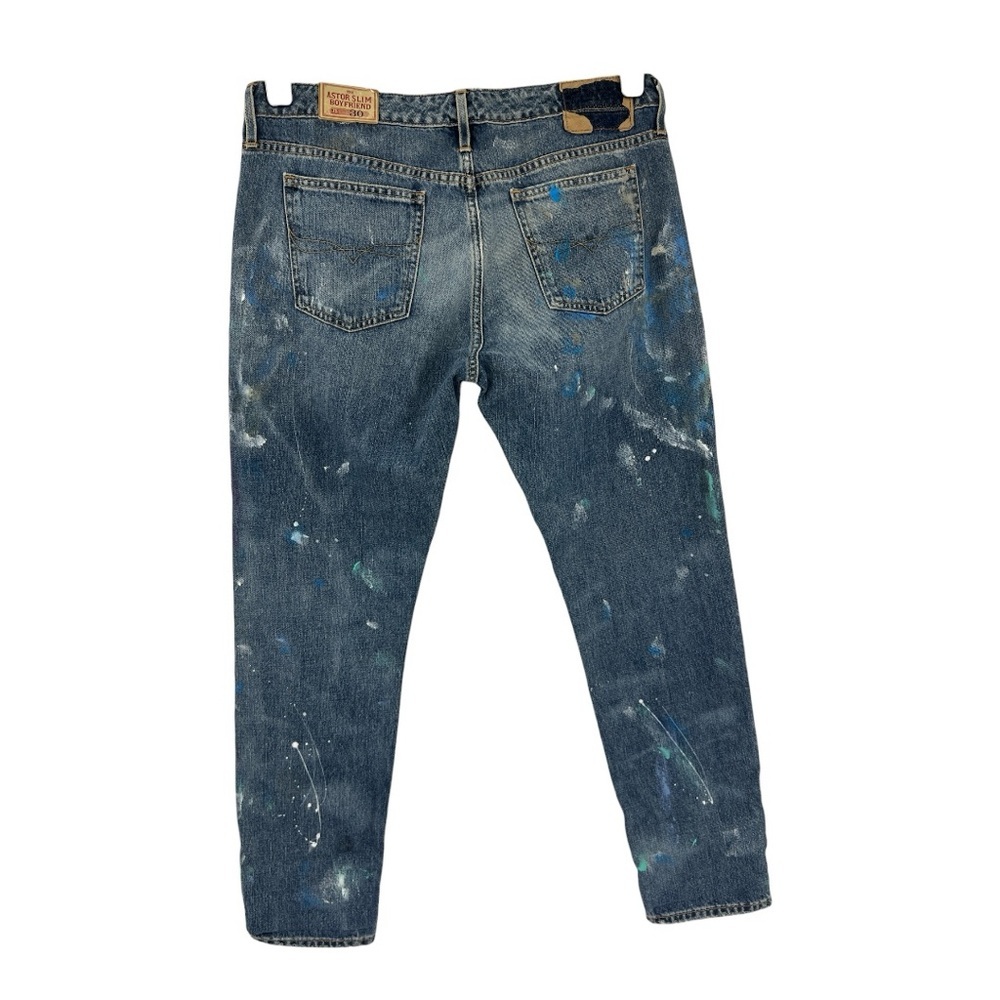 NWT’S Polo Ralph Lauren Astor Slim Boyfriend Painter distressed, Grunge Denim 30